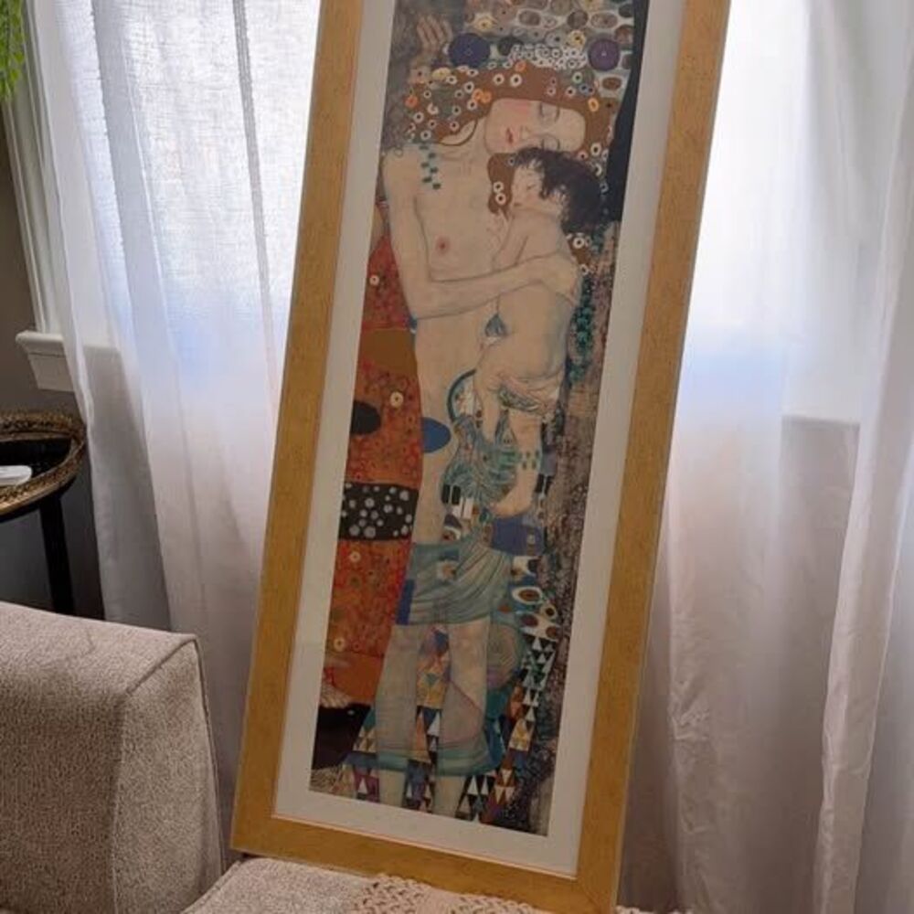Z Gallerie Framed Art - Gustav Klimt "Mother and Child